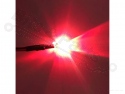 LED 5mm Red Clear Pre-wired for 5V-12V